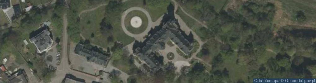 Zdjęcie satelitarne Pałac w Pławniowicach21