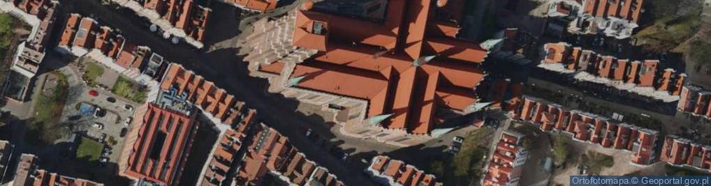 Zdjęcie satelitarne Panienka z okienka w Gdansku