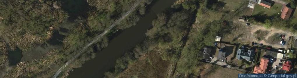 Zdjęcie satelitarne Panorama jeziorki od strony parku zdrojowego