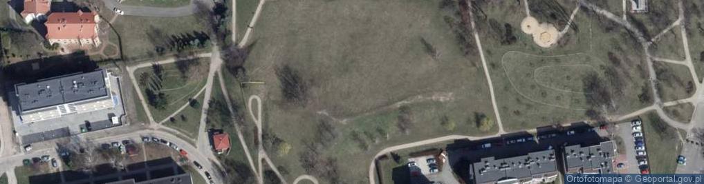 Zdjęcie satelitarne Panorama Widzew Wschod