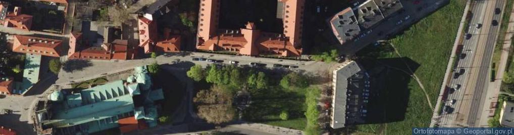 Zdjęcie satelitarne Papieski Wydział Teologiczny we Wrocławiu 6