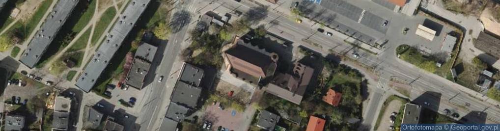 Zdjęcie satelitarne Parafia św. Jana Chrzciciela i św. Alberta Chmielowskiego w Gdyni 01