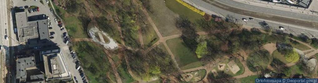 Zdjęcie satelitarne Park Drweskich Poznan 2