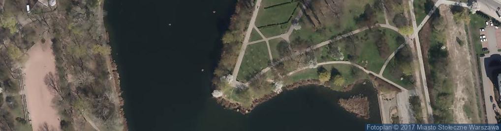 Zdjęcie satelitarne Park Szczesliwicki2