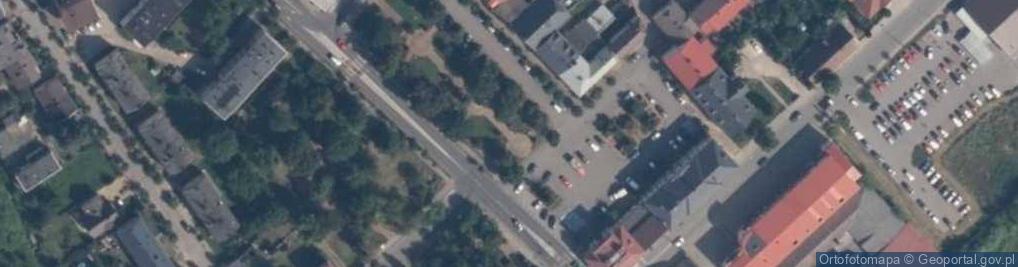 Zdjęcie satelitarne Park w Gąbinie