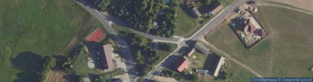 Zdjęcie satelitarne Pawlowo, kosciol