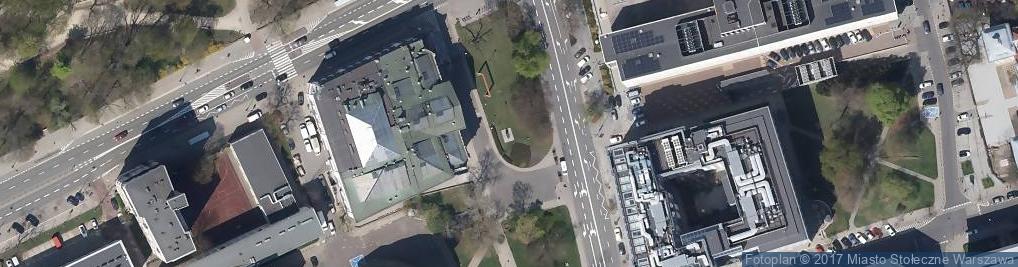 Zdjęcie satelitarne Peowiak monument Warsaw 03