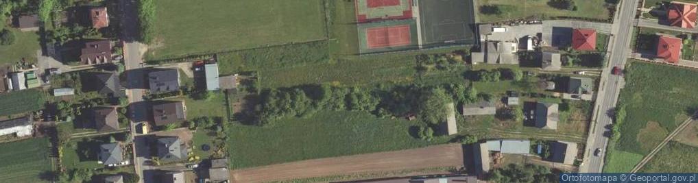 Zdjęcie satelitarne Piaski lubelskie droga na Zamosc 02