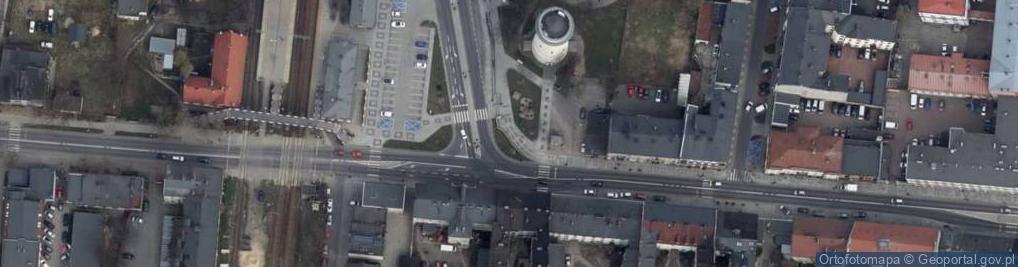 Zdjęcie satelitarne Piotrków Trybunalski - Water tower 01