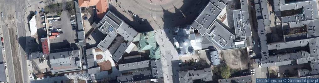 Zdjęcie satelitarne Piotrkowska 250 Lodz