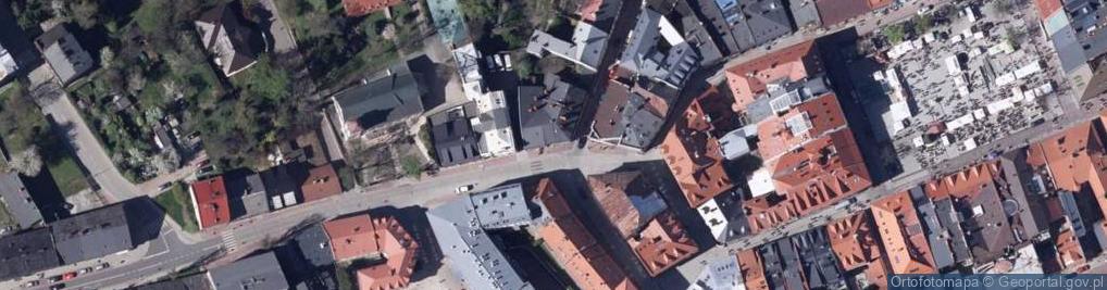 Zdjęcie satelitarne Piwowarska street.Bielsko-Biała