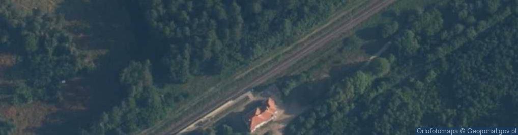 Zdjęcie satelitarne PKP przystanek kolejowy Babi Dół 01