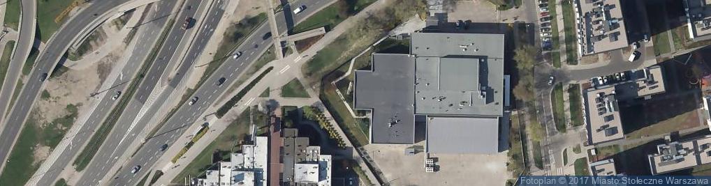 Zdjęcie satelitarne PL Centralna Biblioteka Wojskowa