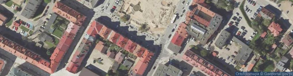Zdjęcie satelitarne PL Lomża synagogue