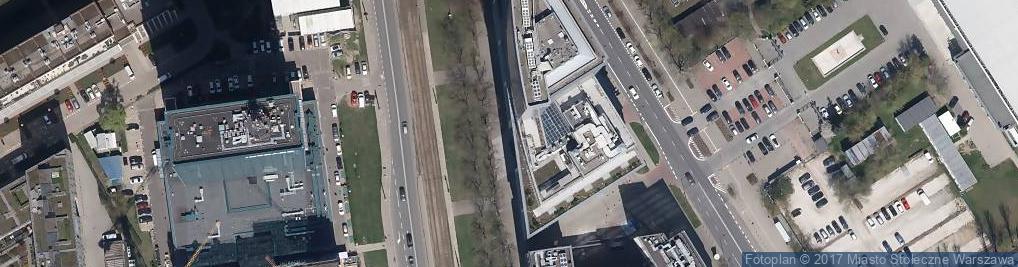Zdjęcie satelitarne PL Warsaw North Gate building
