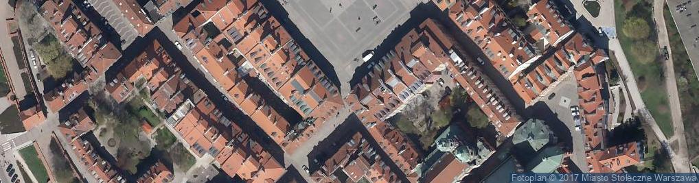 Zdjęcie satelitarne PL Warszawa Stare Miasto 1945