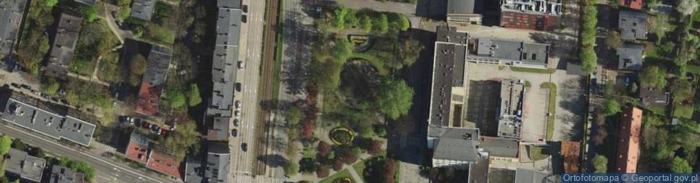 Zdjęcie satelitarne Plac Gwarkow zjezdzalnia
