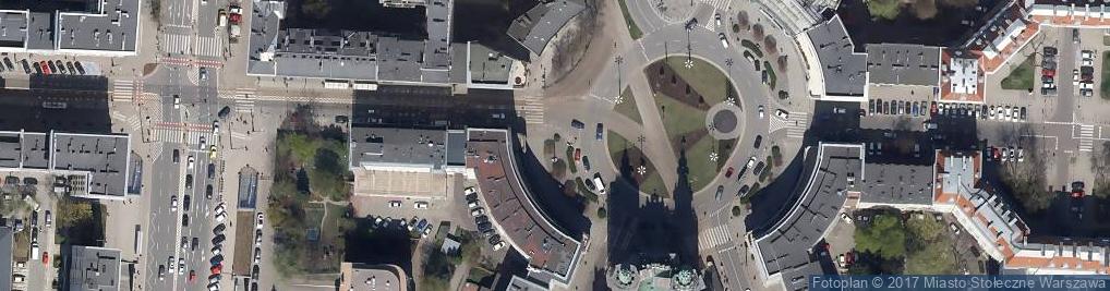 Zdjęcie satelitarne Plac Zbawiciela Metodyści