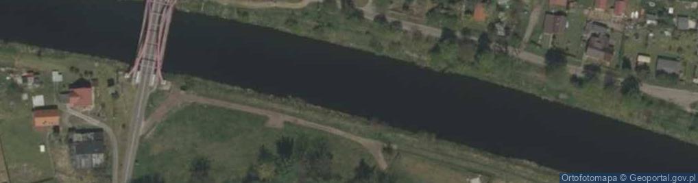 Zdjęcie satelitarne Pławniowice - Kanał Gliwicki