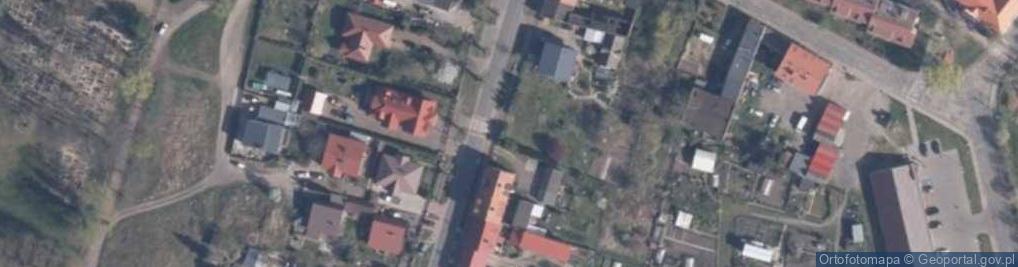 Zdjęcie satelitarne Poczta Wolin