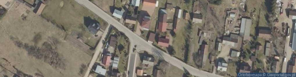 Zdjęcie satelitarne Podlaskie - Czarna Białostocka - Czarna Wieś Kościelna - droga - W
