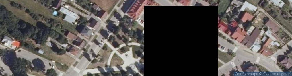 Zdjęcie satelitarne Podlaskie - Knyszyn - Knyszyn - pomnik