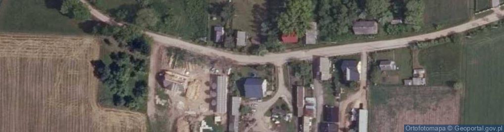 Zdjęcie satelitarne Podlaskie - Knyszyn - Nowiny-Zdroje - droga