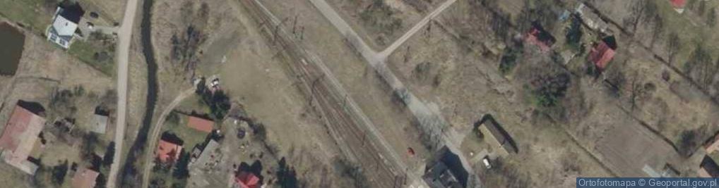 Zdjęcie satelitarne Podlaskie - Krypno - Stacja Knyszyn - TKt48-138 - NW