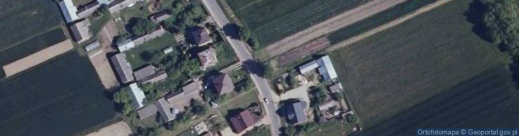 Zdjęcie satelitarne Podlaskie - Mońki - Ciesze - SSE - droga - v-NNW