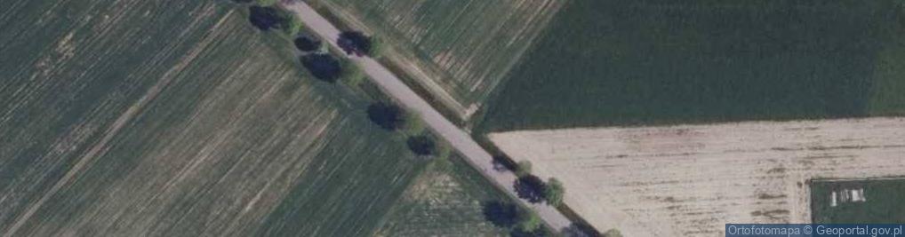 Zdjęcie satelitarne Podlaskie - Mońki - Kol. Przytulanka - N - droga - v-S