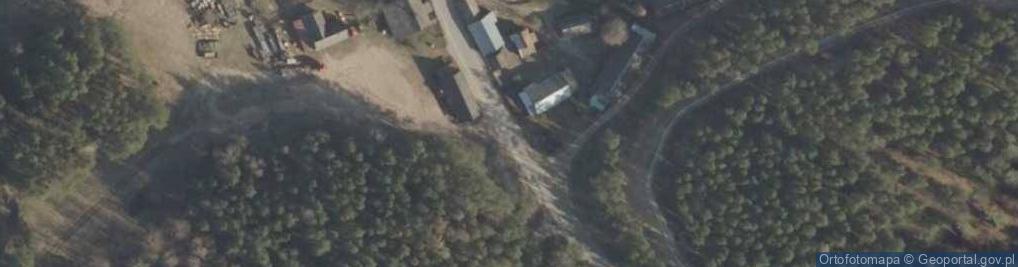 Zdjęcie satelitarne Podlaskie - Supraśl - Woronicze - SSE - droga - v-NNW