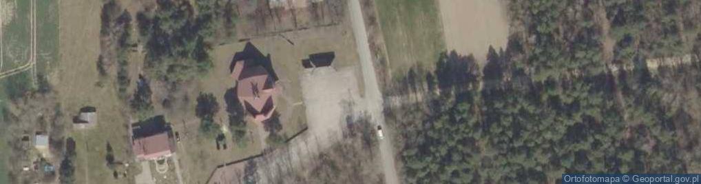 Zdjęcie satelitarne Podlaskie - Suraż - Rynki - Budynek przy kościele - S