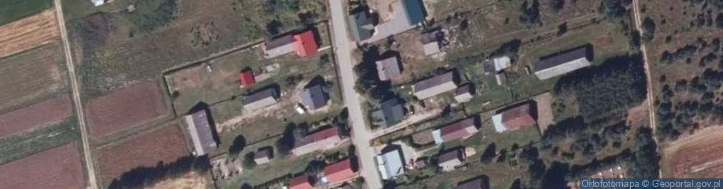 Zdjęcie satelitarne Podlaskie - Szudziałowo - Wierzchlesie - S - droga