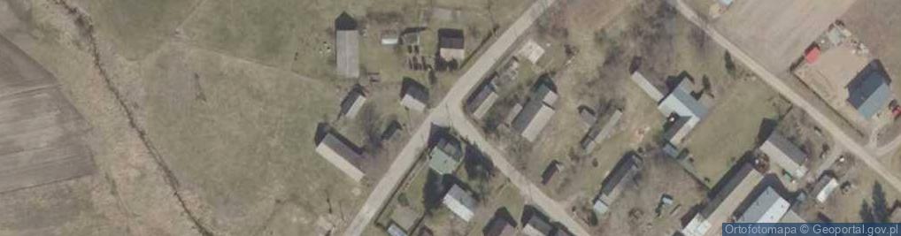 Zdjęcie satelitarne Podlaskie - Turośń Kościelna - Juraszki - NW
