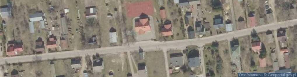 Zdjęcie satelitarne Podlaskie - Turośń Kościelna - Pomigacze - Kaplica - LFront