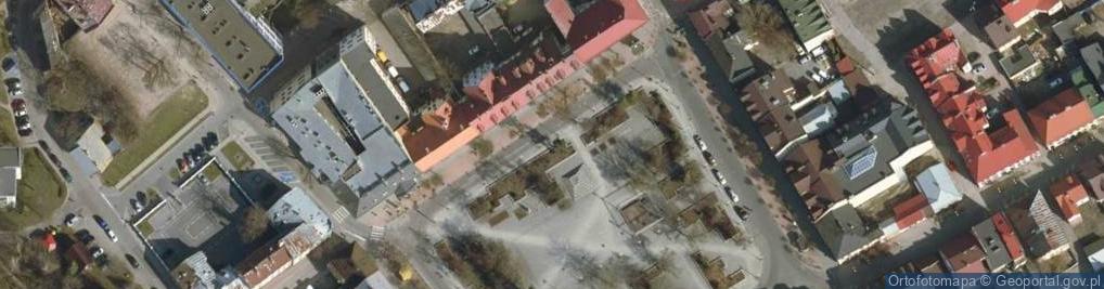 Zdjęcie satelitarne POL Biała Podlaska main square view