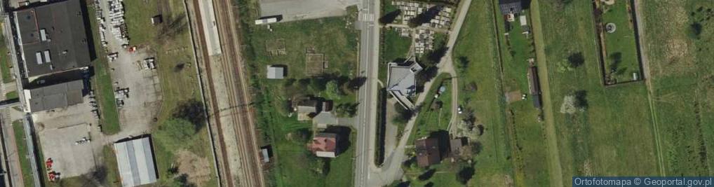 Zdjęcie satelitarne POL Cieszyn-Marklowice Kościół EA 2
