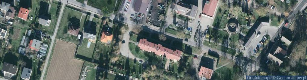 Zdjęcie satelitarne POL Dębowiec Lutheran Church