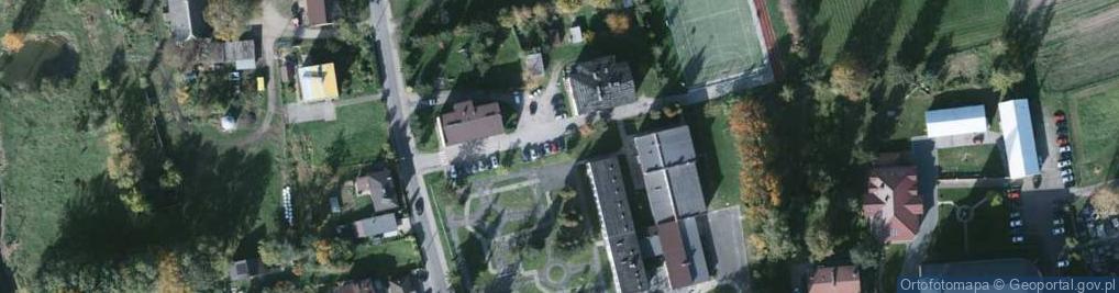 Zdjęcie satelitarne POL Drogomyśl Zespół Szkół w Drogomyślu 2