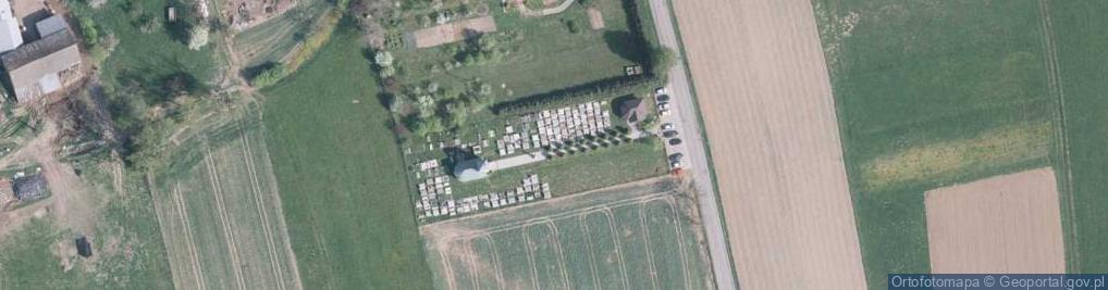 Zdjęcie satelitarne POL Godziszów Kościół EA 2