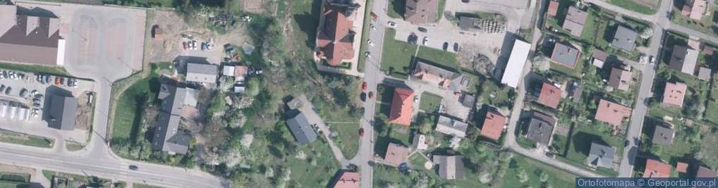 Zdjęcie satelitarne POL Goleszów Kościół Michała Archanioła 2