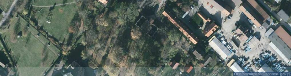 Zdjęcie satelitarne POL Górki Wielkie Dwór Kossaków 3
