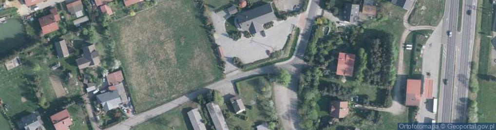 Zdjęcie satelitarne POL Harbutowice Sala Królestwa