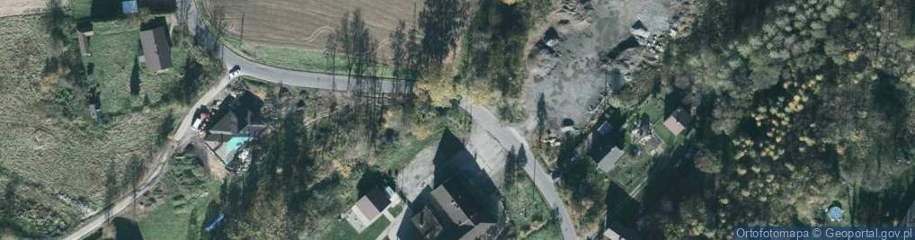 Zdjęcie satelitarne POL Hażlach Gminny Ośrodek Kultury i Biblioteka