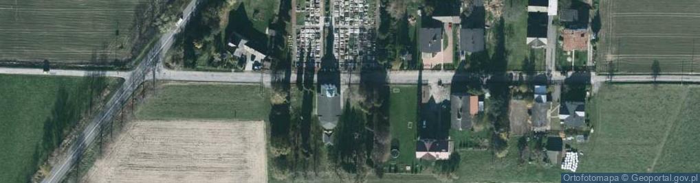 Zdjęcie satelitarne POL Hażlach Kościół EA 1