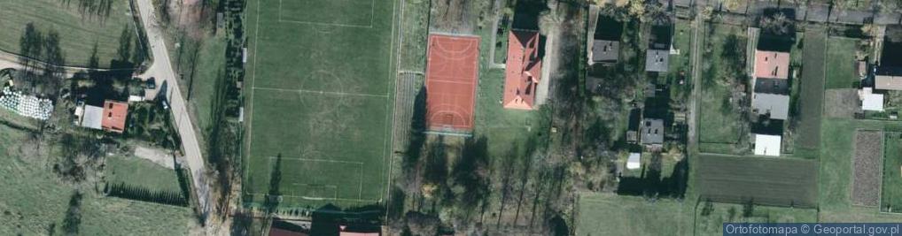 Zdjęcie satelitarne POL Iskrzyczyn Szkoła Podstawowa
