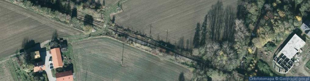 Zdjęcie satelitarne POL Jasienica Przystanek kolejowy 1