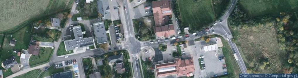 Zdjęcie satelitarne POL Jasienica Urząd Gminy