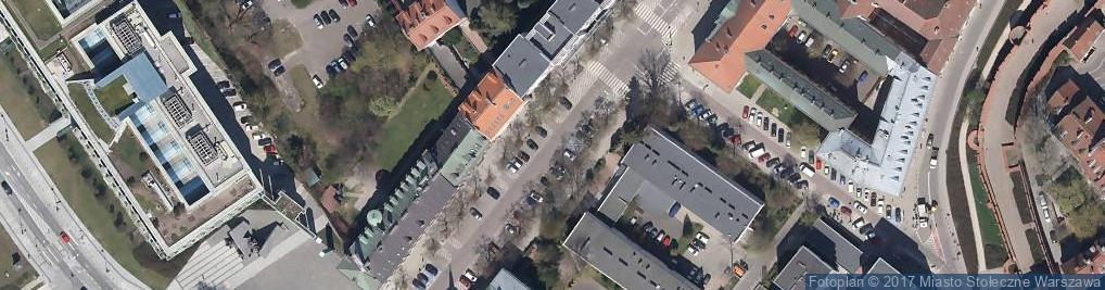 Zdjęcie satelitarne POL Katedra wojskowa Starówka