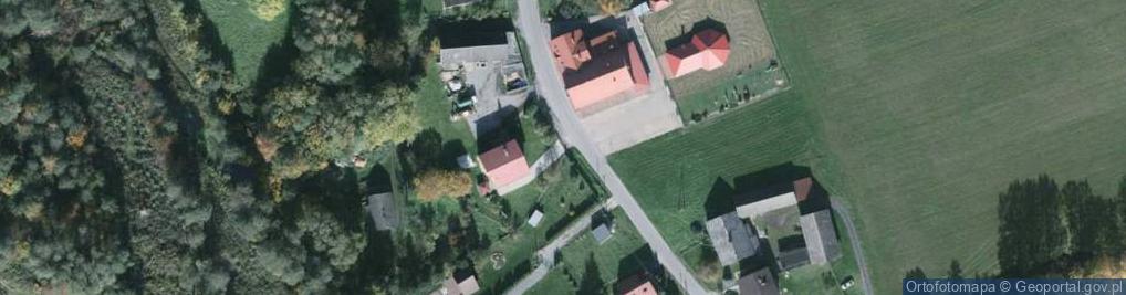 Zdjęcie satelitarne POL Kiczyce OSP